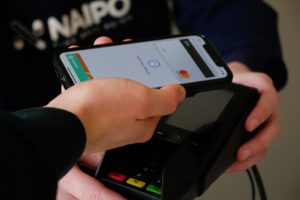Contactless Payment - Phone and Credit Card Terminal